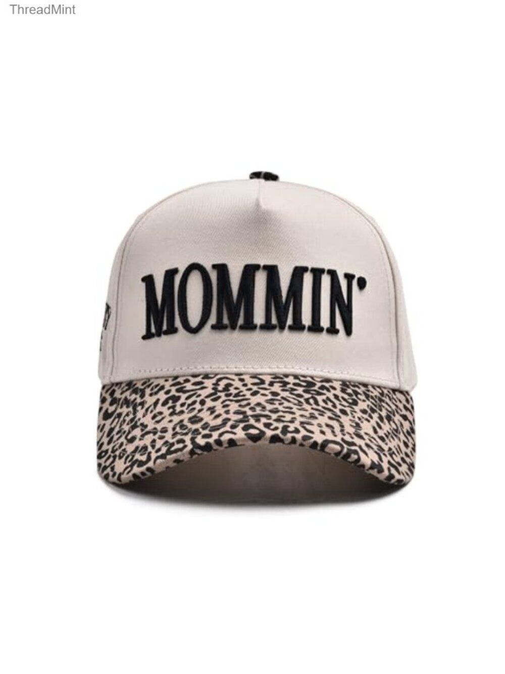 Ponytail Trucker Hat Mommin Embroidered Adjustable Snapback Women